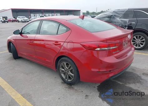 2018 Hyundai Elantra Sel from USA, damaged, VIN 5NPD84LF4JH250525